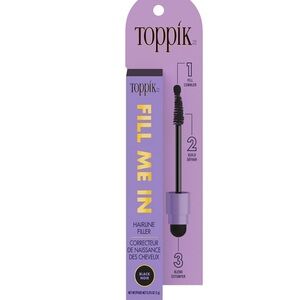 TOPPIK Fill Me In Hairline Filler Hair Color Root Touchup Hair Fibers Wand NEW